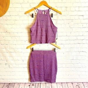Haute Monde Skirt & Tank Sparkle Set